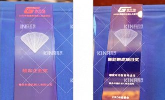 【获奖】麻将胡了2机械人荣获金手指奖?2019年中国国际机械人“领军企业奖”和“智能集成奖”